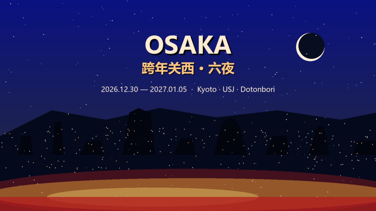 大阪旅行封面